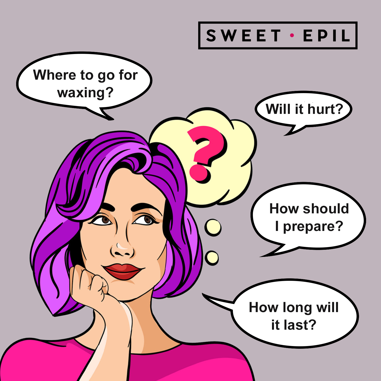 Answers to the most frequently asked questions about waxing Sweet Epil